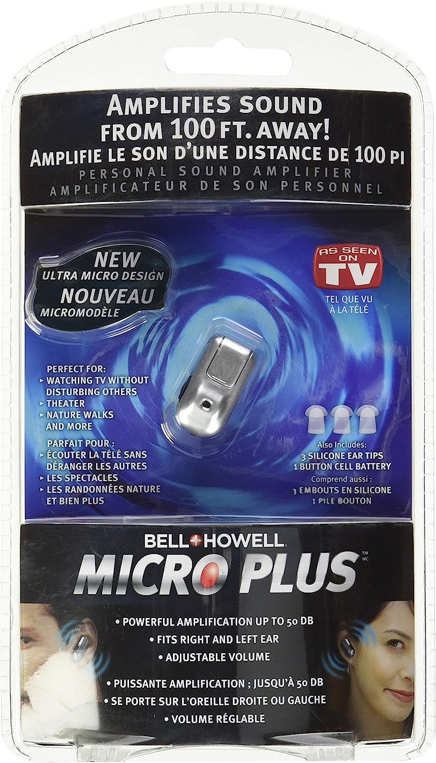 Bell and Howell 8397 Micro plus Personal Sound Amplifier