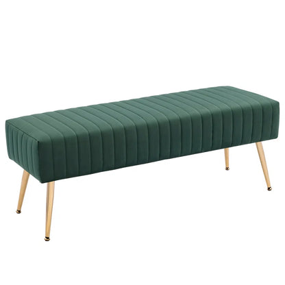 Bretton Velvet with Upholstery Bench