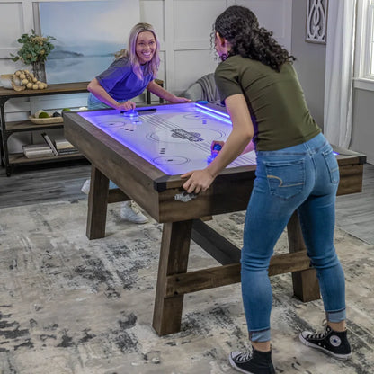 72" Austin LED Air Hockey Table