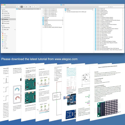 Mega R3 Project the Most Complete Ultimate Starter Kit with Tutorial Compatible with Arduino IDE