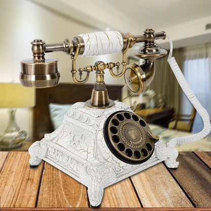 Rotary Dial Corded Telephone