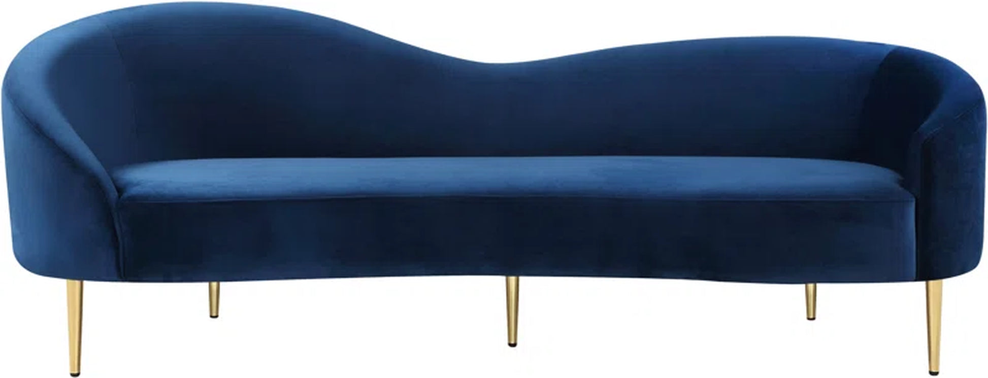 Shurtz 85.5'' Velvet Sofa