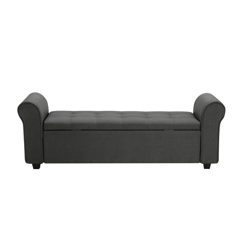 Landaverde Fabric Upholstered Storage Bench