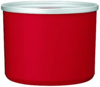 ICE-21RP1 1.5-Quart Frozen Yogurt, Ice Cream and Sorbet Maker, Double Insulated Freezer Bowl Elminates the Need for Ice and Makes Frozen Treats in 20 Minutes or Less, Red