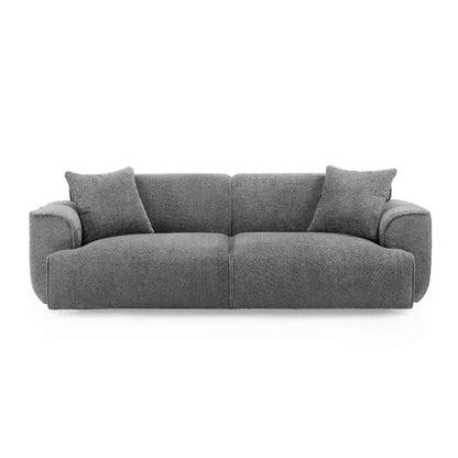 MINIMORE Modern Style Sofa 91" round Arm Sofa