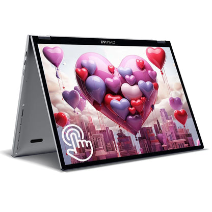 10.51" 360° Touchscreen Mini Laptop 512GB SSD 12GB Ram,Intel Quad-Core 12Th Alder Lake N100(Up to 3.4Ghz),Windows 11,2 in 1 Gaming Tablet Notebook Computer,1Tb SSD Expand