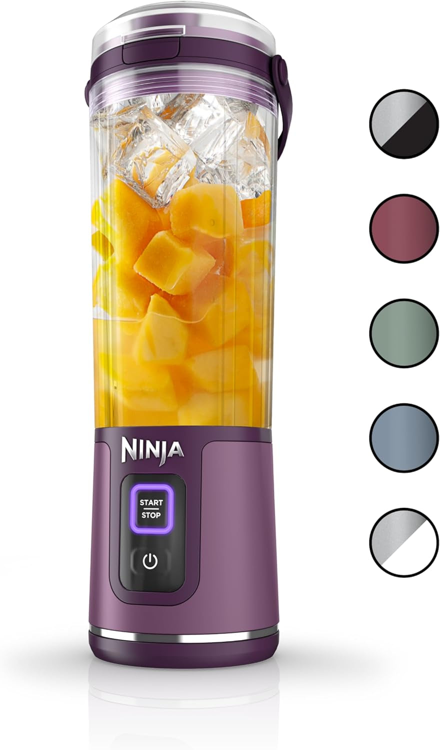 BC151PR Blast Portable Blender, Cordless, 18Oz. Vessel, Personal Blender-For Shakes & Smoothies, BPA Free, Leakproof-Lid & Sip Spout, USB-C Rechargeable, Dishwasher Safe Parts, Passion Fruit