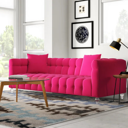 Doyon 90.55'' Velvet Sofa