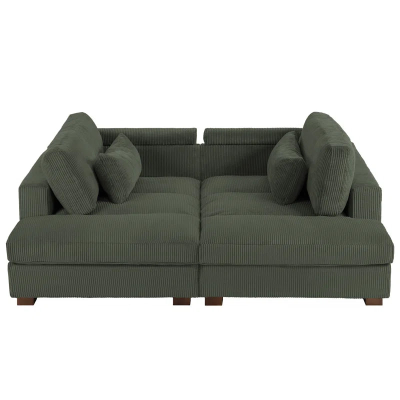 Bentura 83.86'' Recessed Arm Modular Sofa