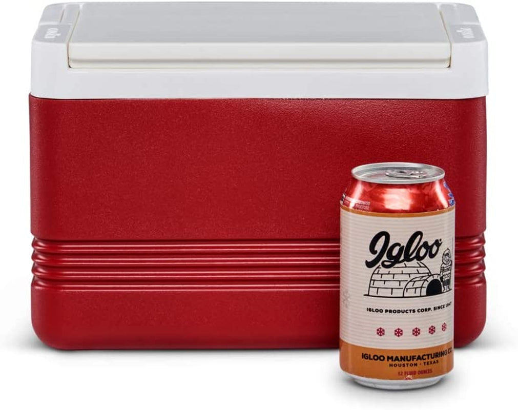 Igloo Legend 6-Can Cooler, Red, 5 Qt