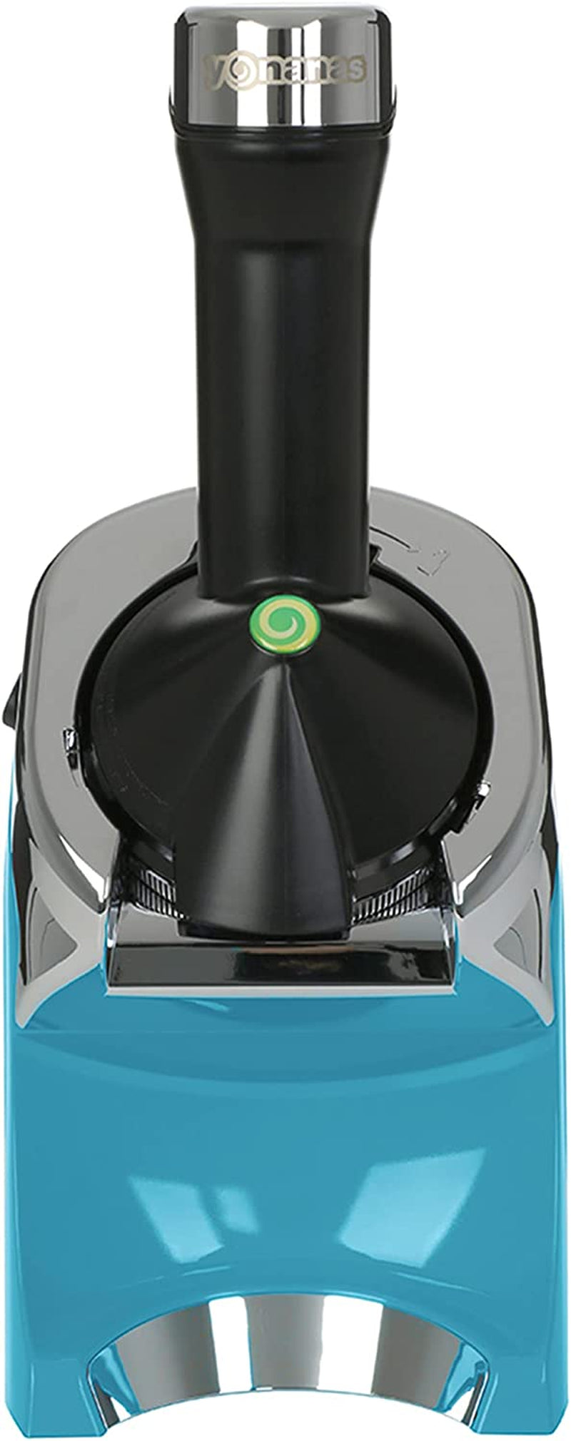 988TL Deluxe Vegan, Dairy-Free Frozen Fruit Soft Serve Maker, Includes 75 Recipes, 200 W, Teal