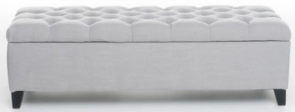 Amalfi Polyester Blend Upholstered Storage Bench