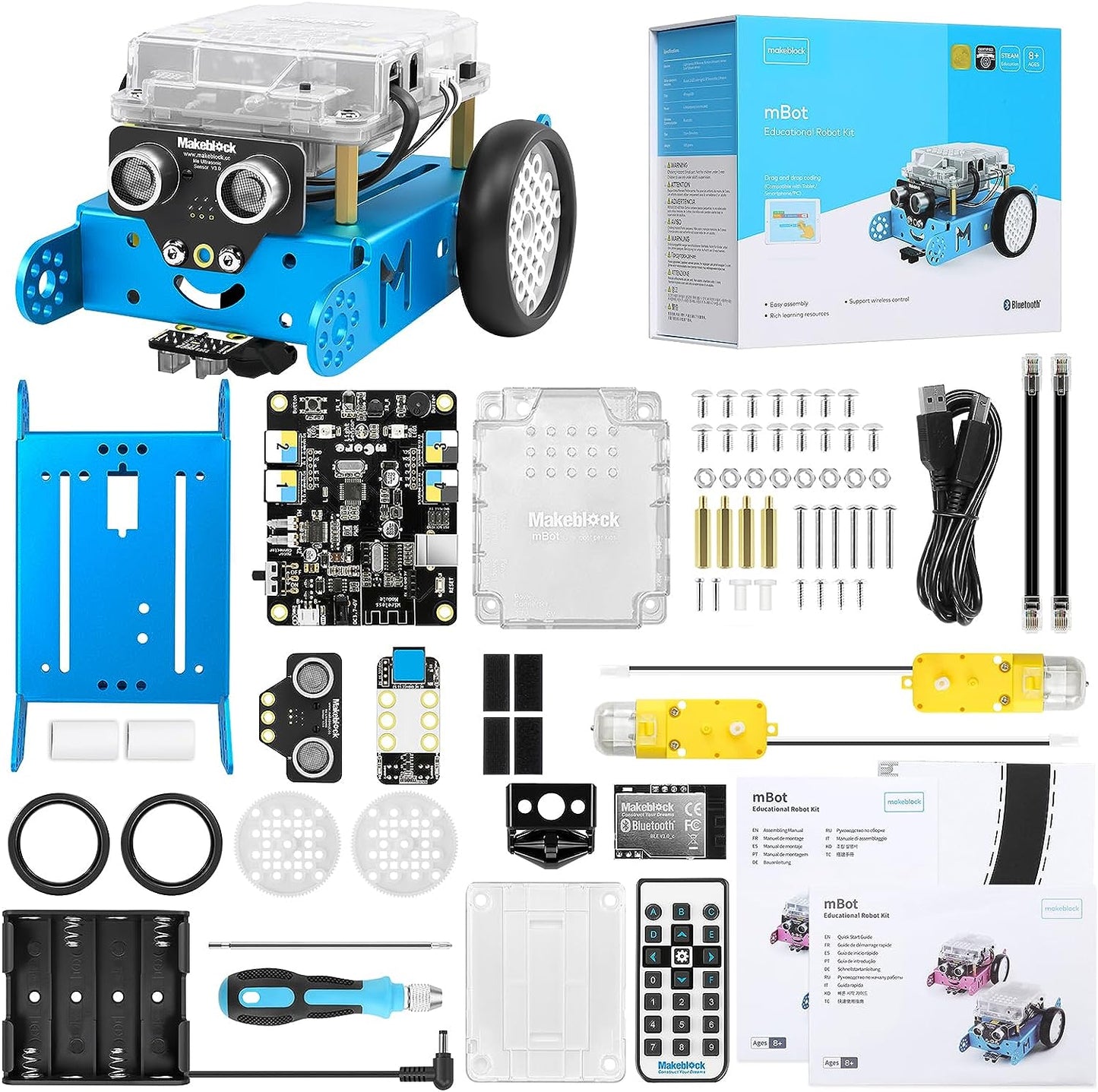 Mbot Robot Kit STEM Toy for Kids to Learn Programming