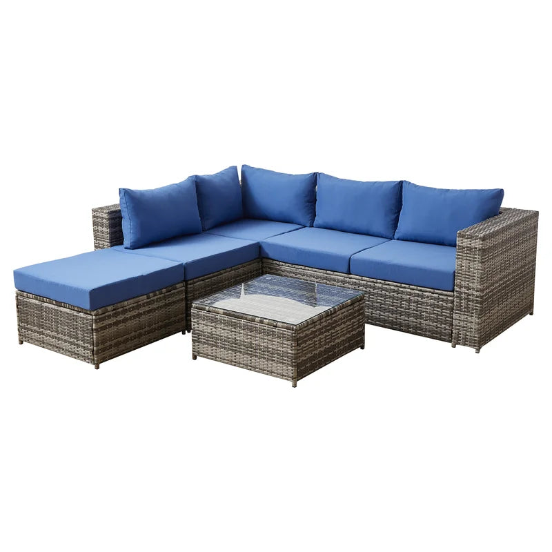 Salkeld Sectional Seating Group with Cushions