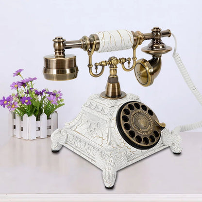 Rotary Dial Corded Telephone