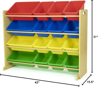 Toy Storage Organizer, Natural/Primary