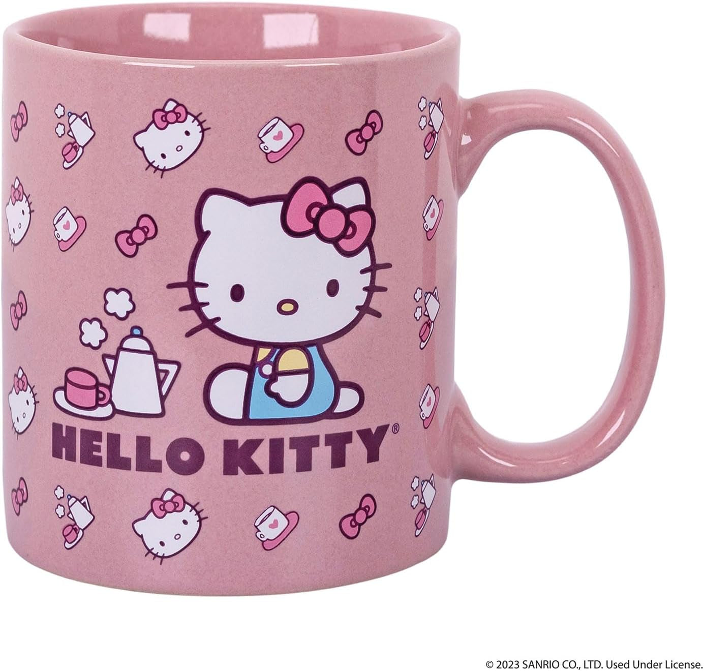 Hello Kitty Coffee Maker Gift Set with 2 Mugs