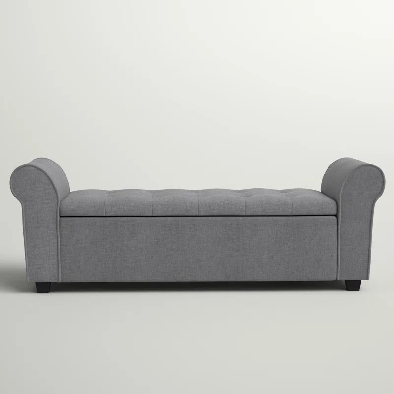 Landaverde Fabric Upholstered Storage Bench