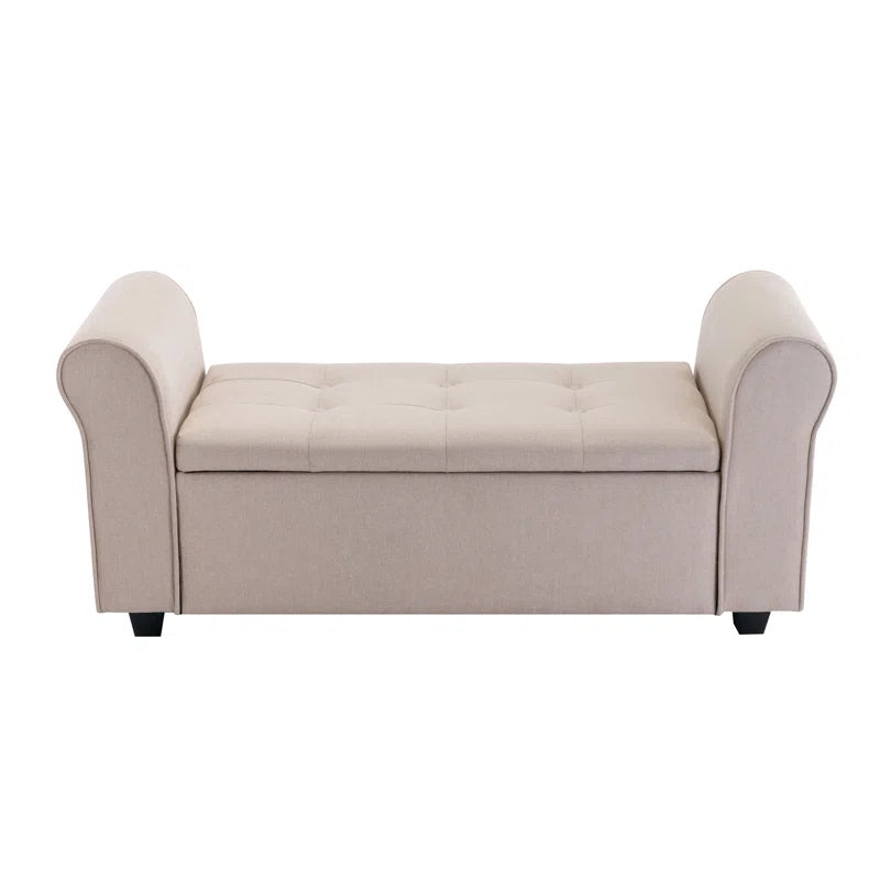 Ammarie Fabric Upholstered Storage Bench