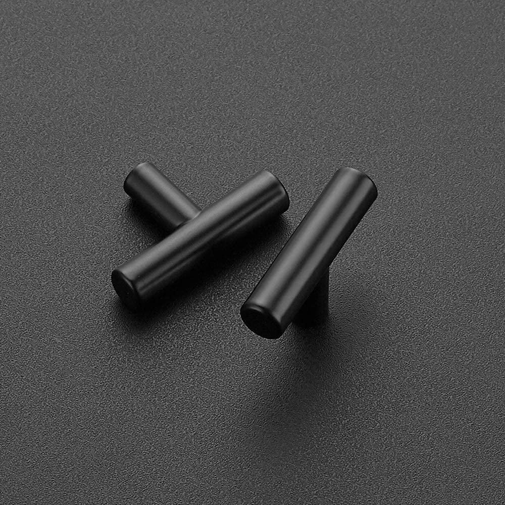 10 Pack 2 Inch Cabinet Pulls Matte Black Stainless Steel Kitchen Drawer Pulls Cupboard Handles Cabinet Handles