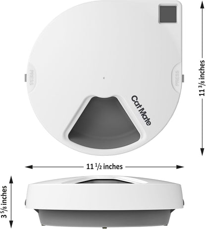 C500 - 5 Meal Digital Automatic Feeder with Ice Packs for Cats and Small Dogs