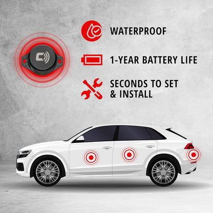 Ultimate Security Bundle 2.0: Real-Time Tracker, Alarm, Bluetooth Vibration Sensor & TAG Accessory. Total Car Protection in One Powerful Package!