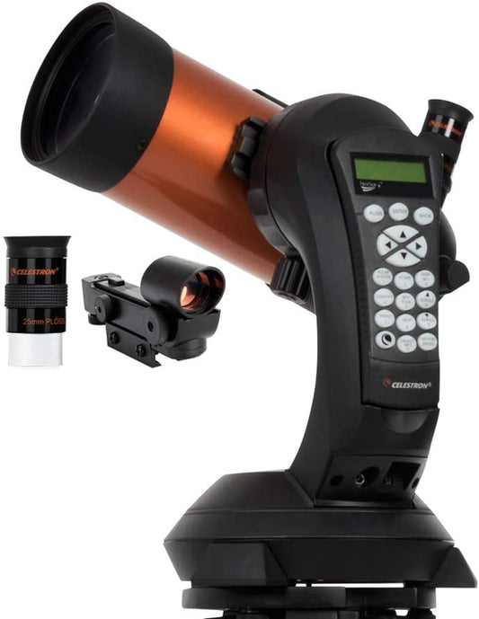 - Nexstar 4SE Telescope - Computerized Telescope for Beginners and Advanced Users - Fully-Automated Goto Mount - Skyalign Technology - 40,000+ Celestial Objects - 4-Inch Primary Mirror