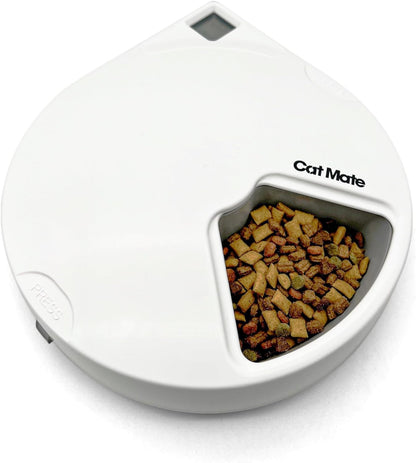 C500 - 5 Meal Digital Automatic Feeder with Ice Packs for Cats and Small Dogs