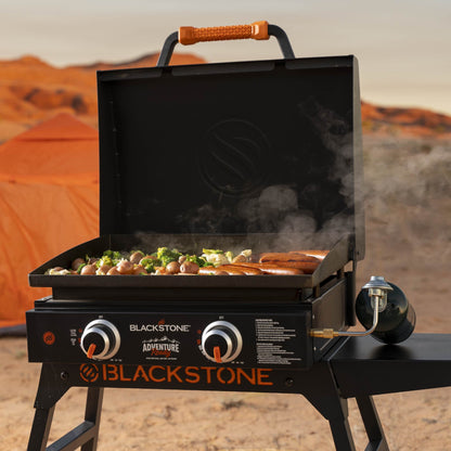 Adventure Ready 22" Propane Griddle with Stand and Adapter Hose