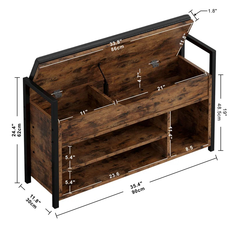 Lookebill Storage Bench