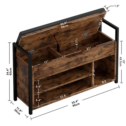 Lookebill Storage Bench