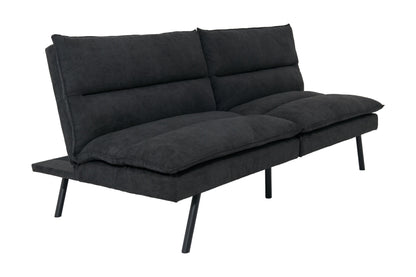 Pillow Top Futon, Charcoal - Design By Technique