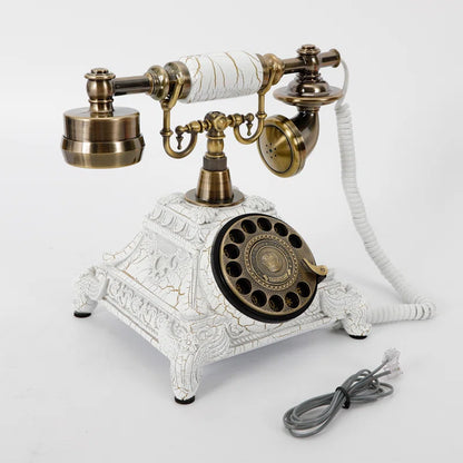 Rotary Dial Corded Telephone