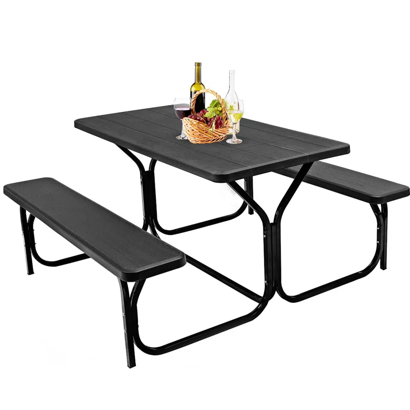 Mcalpin 4 - Person Rectangular Outdoor Dining Set