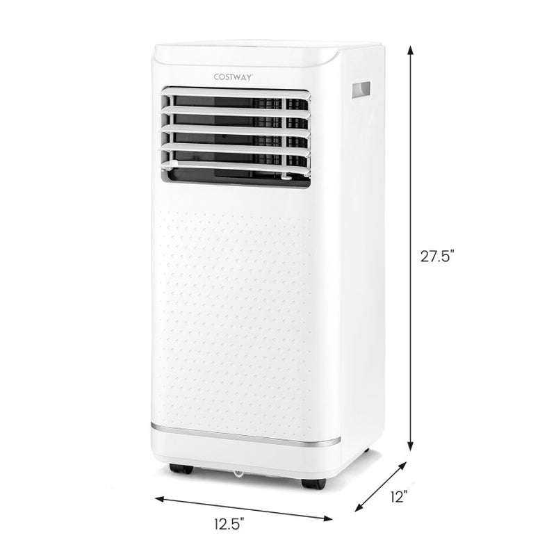 8000/10000 Btu(Ashrae) Portable Air Conditioner with Dehumidifier