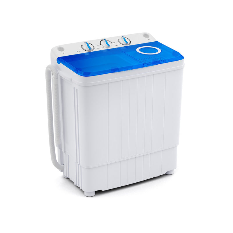 17.6 Lbs Portable Washing Machine with Drain Pump