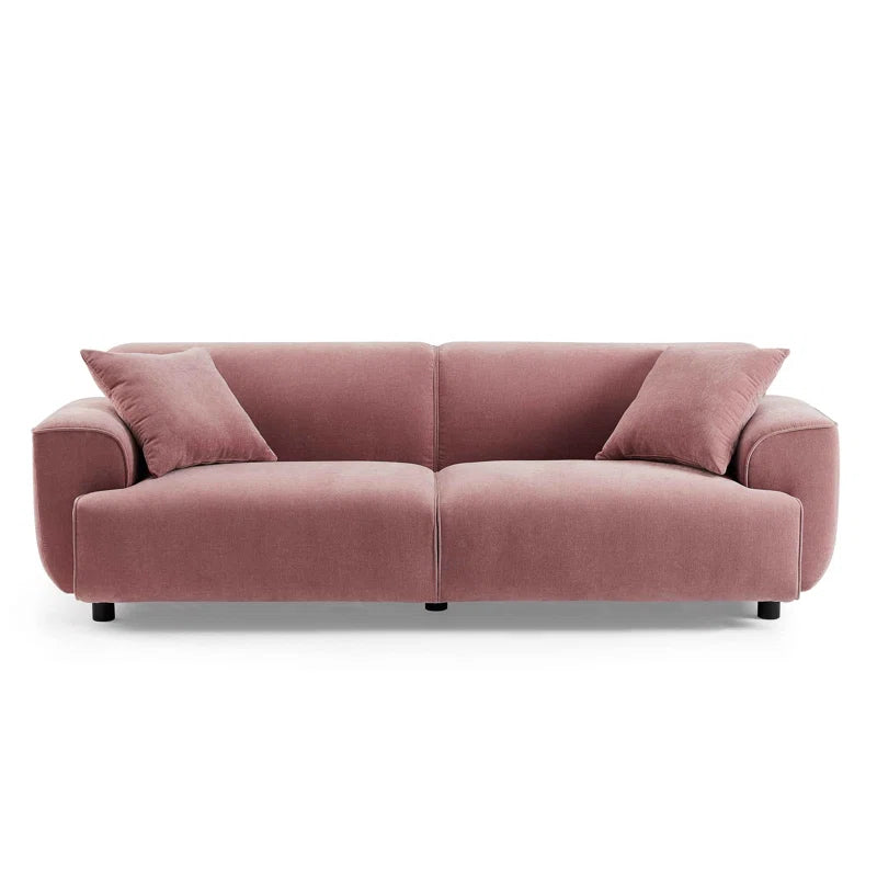 MINIMORE Modern Style Sofa 91" round Arm Sofa