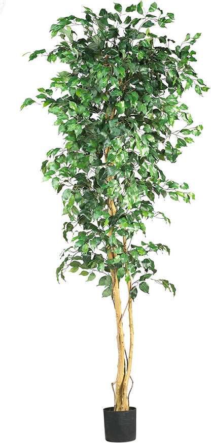 7Ft. Ficus Artificial Tree, Green