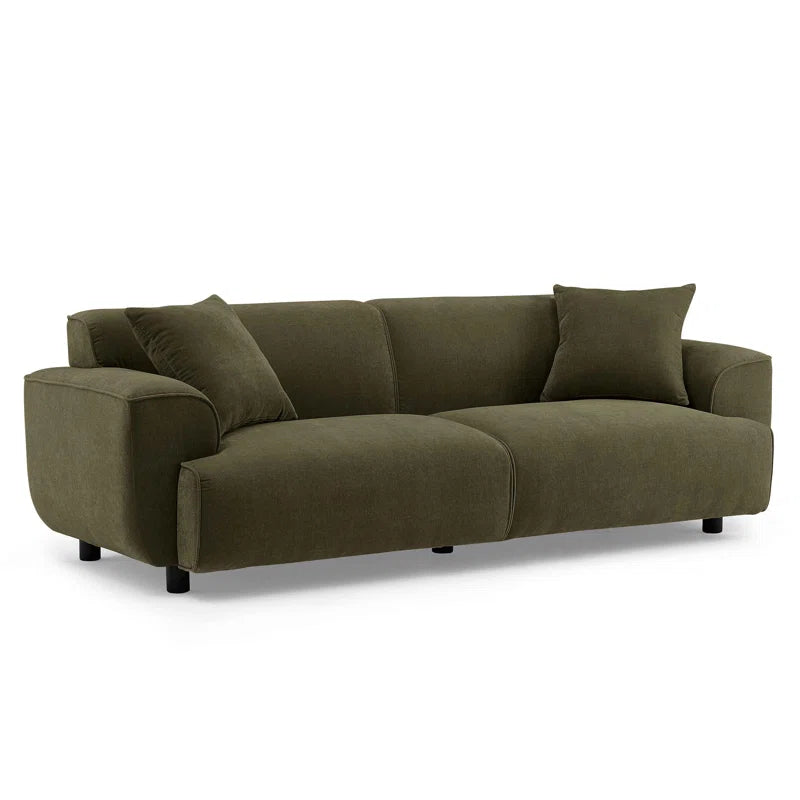 MINIMORE Modern Style Sofa 91" round Arm Sofa