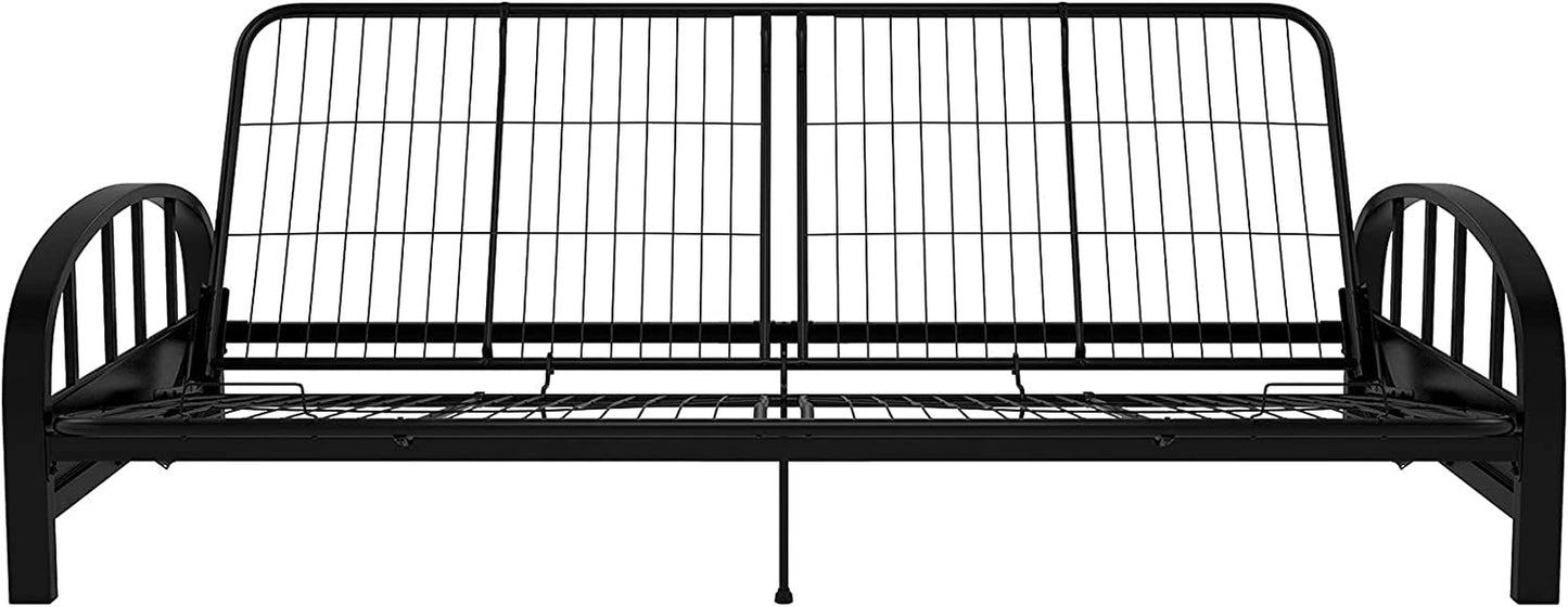 Aiden Metal Futon Frame, Black Large