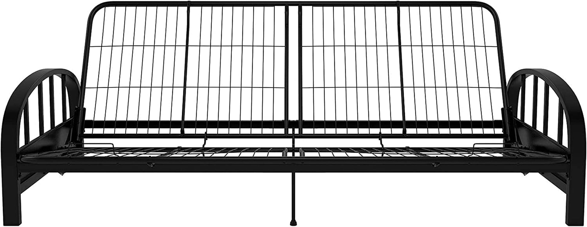 Aiden Metal Futon Frame, Black Large