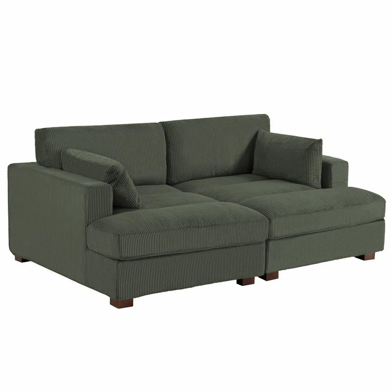 Bentura 83.86'' Recessed Arm Modular Sofa