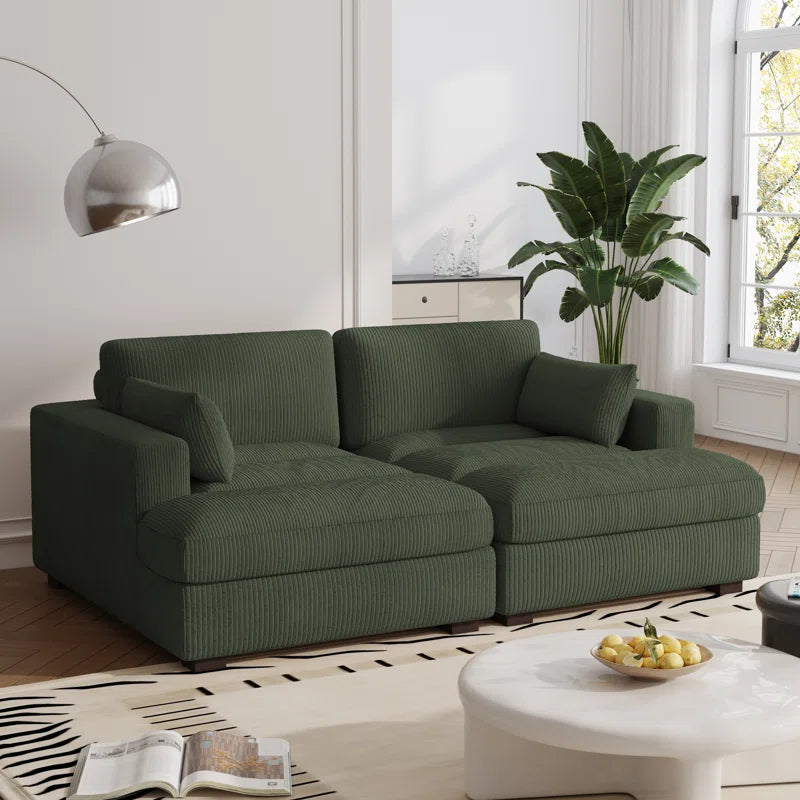 Bentura 83.86'' Recessed Arm Modular Sofa