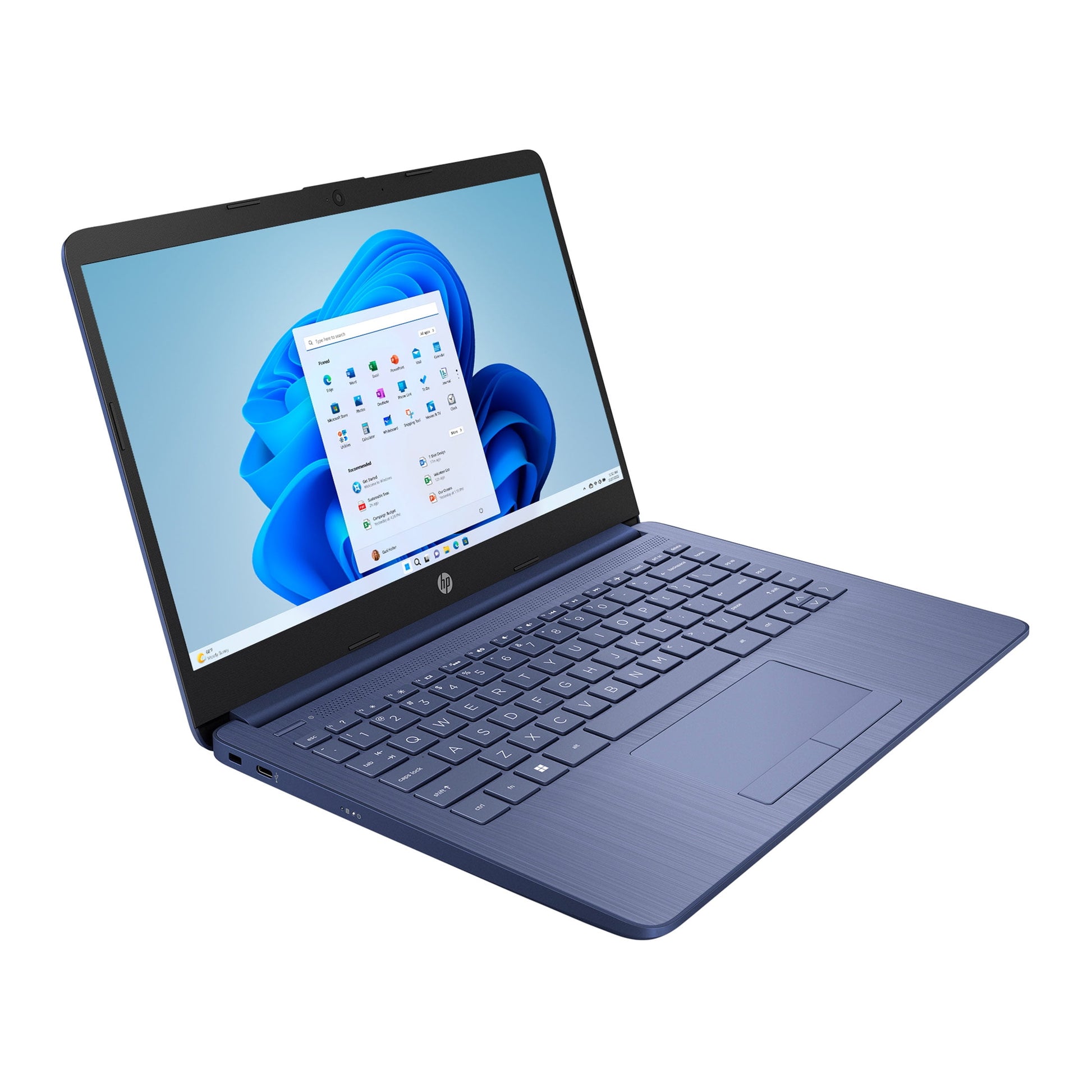 Stream 14 Inch Laptop Intel Processor N4120 4GB RAM 64GB Emmc Blue (12-Mo. Microsoft 365 Included)