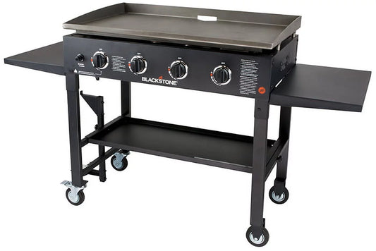 4-Burner 36" Griddle Cooking Station W/ Rear Grease Management