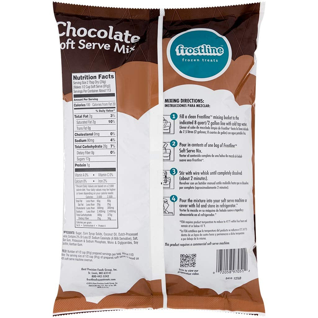 Chocolate Soft Serve Mix, 6 Pound Bag (Pack of 1)