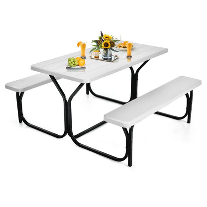 Mcalpin 4 - Person Rectangular Outdoor Dining Set