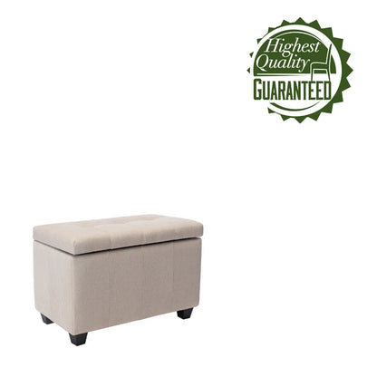 Bacca Fabric Upholstered Storage Bench