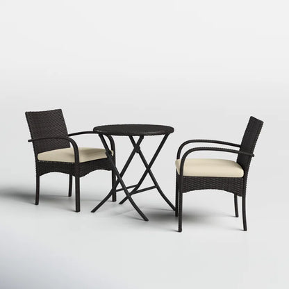 Ametria 2 - Person round Outdoor Dining Set