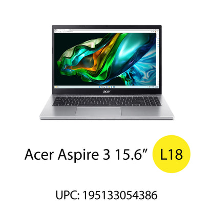 Aspire 3, 15.6" Full HD Display, 12Th Gen Intel Core I5-1235U, Intel Iris Xe Graphics, 8GB DDR4, 256GB Nvme SSD, Windows 11 Home, A315-59-53ER